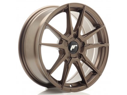 Alu kola Japan Racing JR21 17x7 ET20-40 5H BLANK Matt Bronze (PCD 5x100, ET 20, Rozměr 17x7)