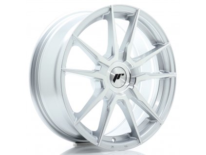 Alu kola Japan Racing JR21 17x7 ET20-40 BLANK Machined Silver (PCD 4x100, ET 20, Rozměr 17x7)