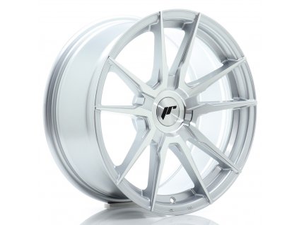 Alu kola Japan Racing JR21 17x9 ET20-45 BLANK Silver Machined Face (PCD 4x100, ET 20, Rozměr 17x9)