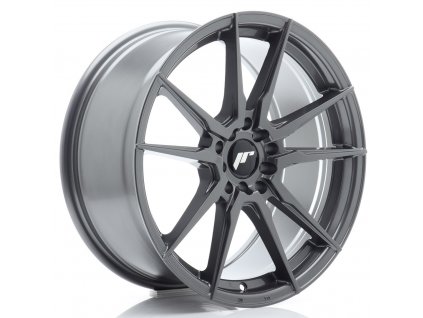 Alu kola Japan Racing JR21 18x8,5 ET35 5x100/120 Hyper Gray (PCD 5x100, ET 35)