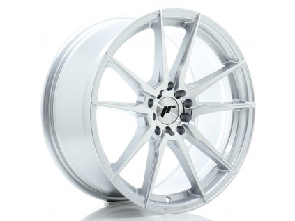 Alu kola Japan Racing JR21 18x8,5 ET35 5x100/120 Silver Machined Face (PCD 5x100, ET 35)