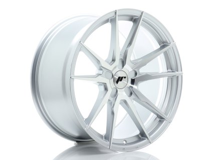 Alu kola Japan Racing JR21 19x10 ET20-51 5H BLANK Silver Machined Face (PCD 5x100, ET 20)