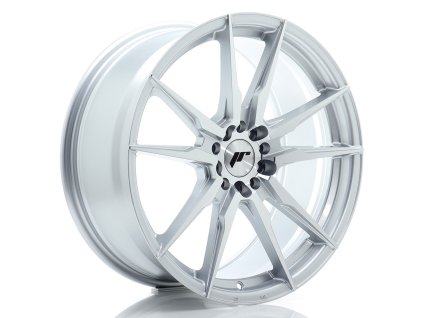 Alu kola Japan Racing JR21 19x8,5 ET45 5x112/114 Silver Machined Face (PCD 5x112, ET 45)