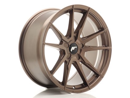 Alu kola Japan Racing JR21 19x9,5 ET20-45 5H BLANK Matt Bronze (PCD 5x100, ET 20)