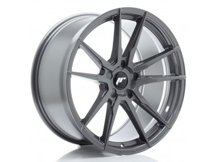 Alu kola Japan Racing JR21 20x10 ET20-48 5H BLANK Hyper Gray (PCD 5x108, ET 20)