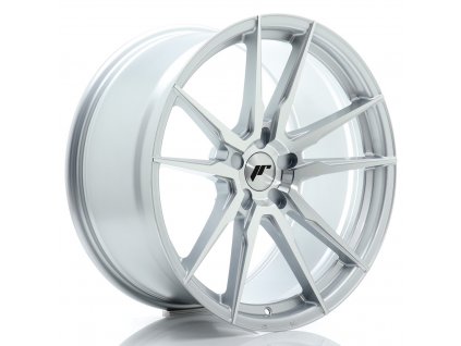 Alu kola Japan Racing JR21 20x10 ET20-48 5H BLANK Silver Machined Face (PCD 5x108, ET 20)
