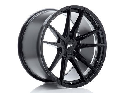 Alu kola Japan Racing JR21 20x11 ET15-45 5H BLANK Gloss Black (PCD 5x108, ET 15)