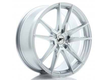 Alu kola Japan Racing JR21 20x8 ET20-40 5H BLANK Silver Machined Face (PCD 5x108, ET 20)