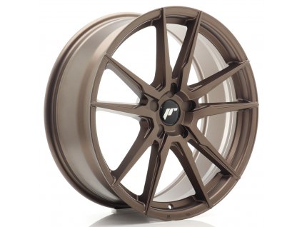 Alu kola Japan Racing JR21 20x8,5 ET20-45 5H BLANK Matt Bronze (PCD 5x108, ET 20)