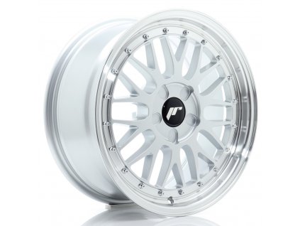 Alu kola Japan Racing JR23 17x7,5 ET20-40 5H BLANK Hyper Silver w/ Machined Lip (PCD 5x100, ET 20, Rozměr 17x7,5)