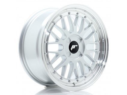 Alu kola Japan Racing JR23 17x8 ET20-45 4H BLANK Hyper Silver w/ Machined Lip (PCD 4x98, ET 20, Rozměr 17x8)
