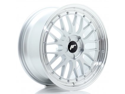 Alu kola Japan Racing JR23 18x8 ET20-42 5H BLANK Hyper Silver w/ Machined Lip (PCD 5x100, ET 20)