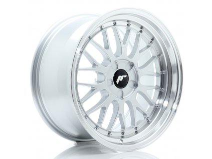 Alu kola Japan Racing JR23 18x9,5 ET20-48 5H BLANK Hyper Silver w/ Machined Lip (PCD 5x100, ET 20)