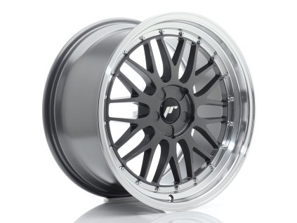Alu kola Japan Racing JR23 19x9,5 ET20-45 5H BLANK Hyper Gray w/ Machined Lip (PCD 5x100, ET 20)