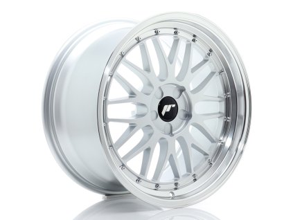 Alu kola Japan Racing JR23 19x9,5 ET20-45 5H BLANK Hyper Silver w/ Machined Lip (PCD 5x100, ET 20)