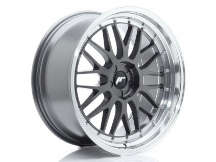 Alu kola Japan Racing JR23 20x10,5 ET20-45 5H BLANK Hyper Gray w/ Machined Lip (PCD 5x108, ET 20)