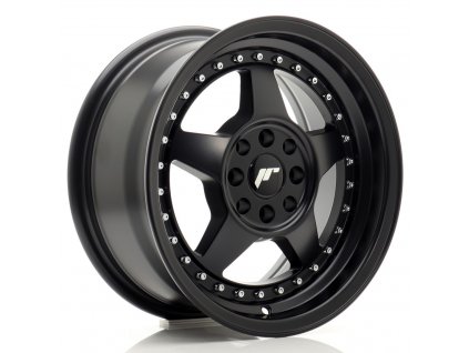 Alu kola Japan Racing JR6 15x7 ET25 4x100/108 Matt Black (PCD 4x100, ET 25)
