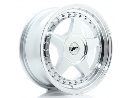 Alu kola Japan Racing JR6 16x7 ET20-35 BLANK Silver Machined Face (PCD 3x112, ET 20)