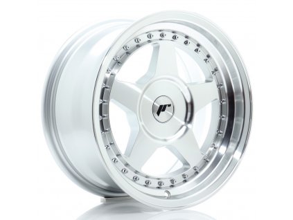 Alu kola Japan Racing JR6 16x8 ET10-30 BLANK Silver Machined Face (PCD 3x112, ET 10)