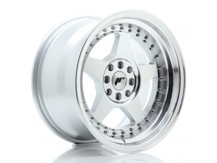 Alu kola Japan Racing JR6 16x9 ET20 4x100/108 Silver Machined Face (PCD 4x100, ET 20)