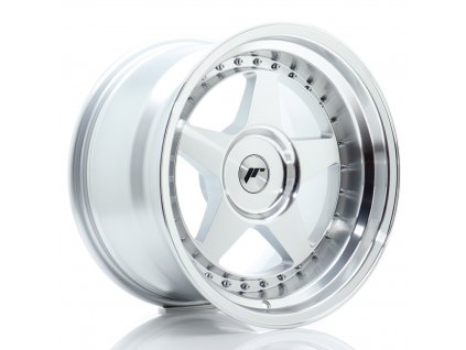 Alu kola Japan Racing JR6 17x10 ET0-20 BLANK Silver Machined Face (PCD 3x112, ET 0, Rozměr 17x10)