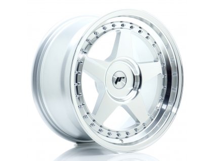 Alu kola Japan Racing JR6 17x9 ET20-35 BLANK Silver Machined Face (PCD 3x112, ET 20, Rozměr 17x9)