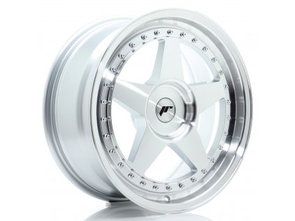 Alu kola Japan Racing JR6 18x8,5 ET20-40 BLANK Silver Machined Face (PCD 3x112, ET 20)