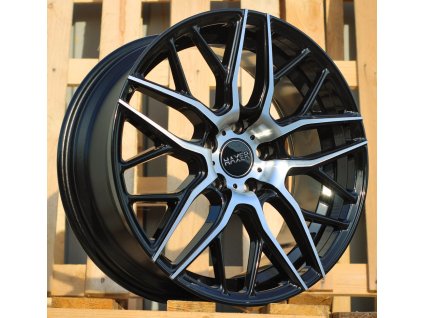 Alu kola HAXER (HX038) 18x8 5X112 ET 45 66.6 černé