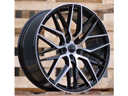 Alu kola HAXER (HX035) 20x8.5 5X114.3 ET 40 73.1 černé