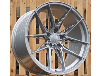 Alu kola HAXER (HX036) 20x9 5X120 ET 33 72.6 stříbrné