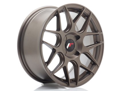 Alu kola Japan Racing JR18 16x7 ET20-35 4H BLANK Bronze (PCD 4x98, ET 20)