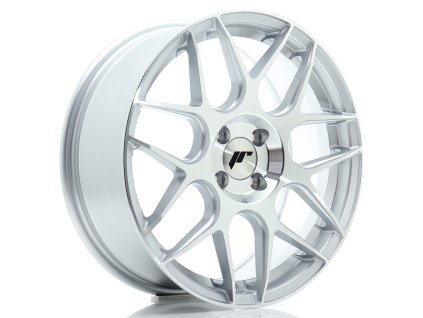 Alu kola Japan Racing JR18 17x7 ET40 4x100 Silver Machined Face