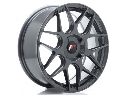 Alu kola Japan Racing JR18 17x7 ET20-40 4H BLANK Hyper Gray (PCD 4x98, ET 20, Rozměr 17x7)