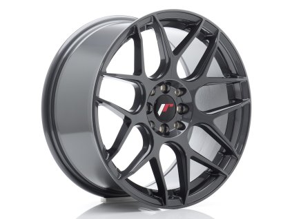 Alu kola Japan Racing JR18 17x8 ET35 4x100/114 Hyper Gray (PCD 4x100, ET 35, Rozměr 17x8)
