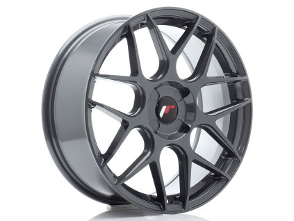 Alu kola Japan Racing JR18 18x7,5 ET20-40 4H BLANK Hyper Gray (PCD 4x98, ET 20)