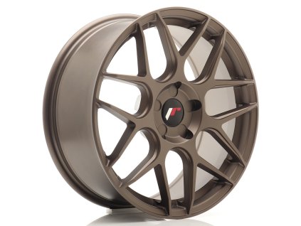 Alu kola Japan Racing JR18 18x7,5 ET20-40 5H BLANK Matt Bronze (PCD 5x100, ET 20)