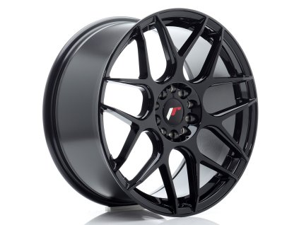 Alu kola Japan Racing JR18 18x8,5 ET35 5x100/120 Gloss Black (PCD 5x100, ET 35)