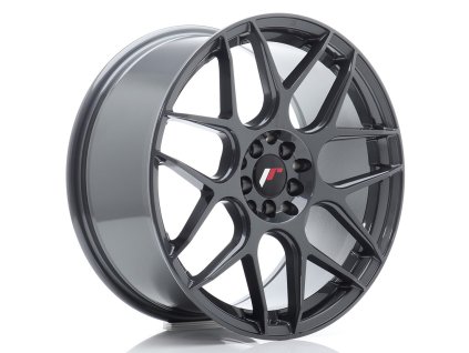 Alu kola Japan Racing JR18 18x8,5 ET35 5x100/120 Hyper Gray (PCD 5x100, ET 35)