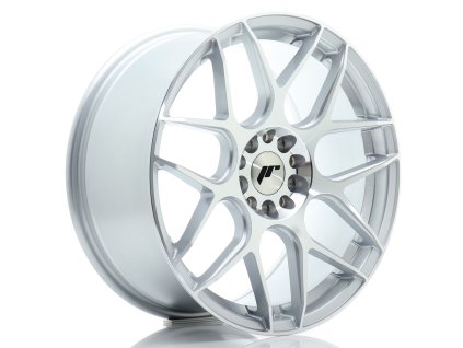Alu kola Japan Racing JR18 18x8,5 ET35 5x100/120 Silver Machined Face (PCD 5x100, ET 35)