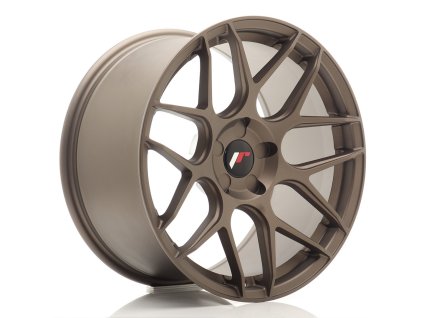 Alu kola Japan Racing JR18 18x9,5 ET20-43 5H BLANK Matt Bronze (PCD 5x100, ET 20)