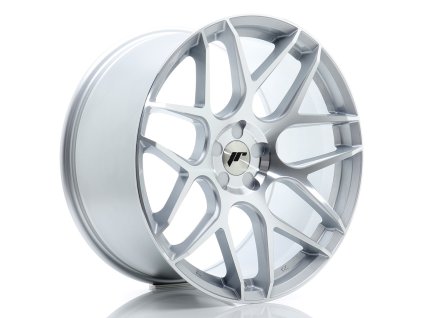 Alu kola Japan Racing JR18 20x10 ET20-40 5H BLANK Silver Machined Face (PCD 5x100, ET 20)