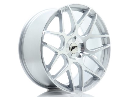 Alu kola Japan Racing JR18 20x8,5 ET20-40 5H BLANK Silver Machined Face (PCD 5x100, ET 20)