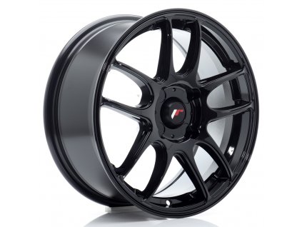 Alu kola Japan Racing JR29 16x7 ET20-42 4H BLANK Gloss Black (PCD 4x98, ET 20)
