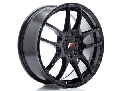 Alu kola Japan Racing JR29 17x7 ET40 4x100/114 Gloss Black (PCD 4x100, ET 40, Rozměr 17x7)