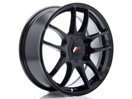 Alu kola Japan Racing JR29 17x7 ET20-48 4H BLANK Gloss Black (PCD 4x98, ET 20, Rozměr 17x7)