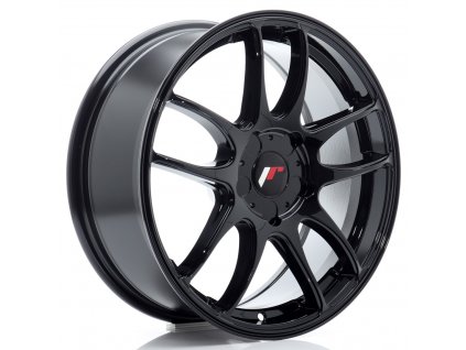 Alu kola Japan Racing JR29 17x7 ET20-48 5H BLANK Gloss Black (PCD 5x100, ET 20, Rozměr 17x7)