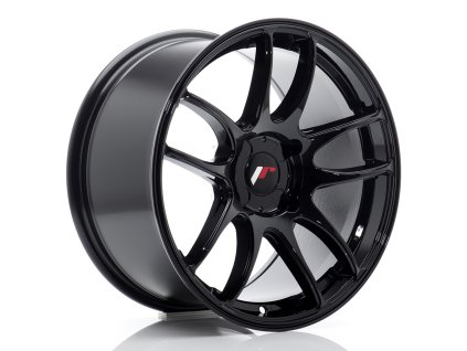 Alu kola Japan Racing JR29 17x9 ET20-38 4H BLANK Gloss Black (PCD 4x98, ET 20, Rozměr 17x9)
