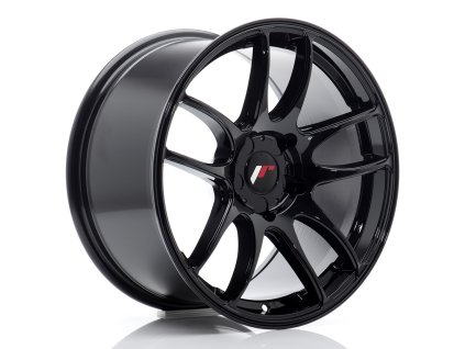 Alu kola Japan Racing JR29 17x9 ET20-38 5H BLANK Gloss Black (PCD 5x100, ET 20, Rozměr 17x9)