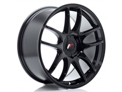 Alu kola Japan Racing JR29 18x8,5 ET20-48 5H BLANK Gloss Black (PCD 5x100, ET 20)