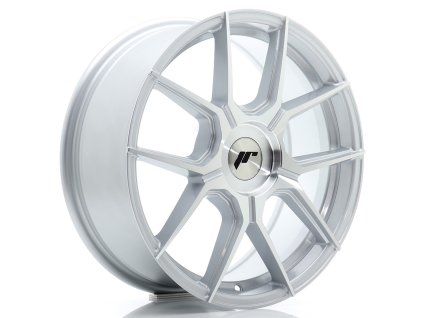 Alu kola Japan Racing JR30 17x7 ET20-40 BLANK Silver Machined Face (PCD 4x100, ET 20, Rozměr 17x7)